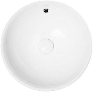 Раковина-чаша QTAP Robin 405х405х185 White з донним клапаном QT1311A004W - QT1311A004W