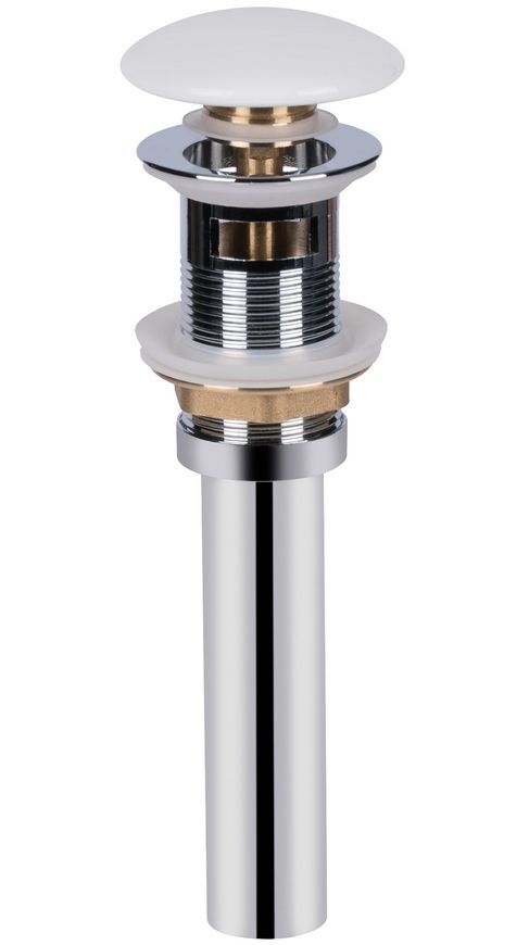 Раковина-чаша QTAP Robin 405х405х185 White с донным клапаном QT1311A004W - QT1311A004W