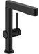 Смеситель для раковины HANSGROHE Finoris 230 2jet выдвижной излив Matt Black 76063670 черный матовый с д/к push-open - 76063670 - 1