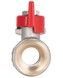 Кран шаровой прямой Thermo Alliance Standart 1/2" ВР для воды (бабочка) PN40 SD602NW15PN40 - SD602NW15PN40 - 7