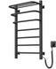 Рушникосушарка електрична NAVIN Fortis 480х800 Sensor права 12-253053-4880 чорний муар - 12-253053-4880 - 1