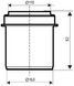 Редукция короткая канализационная Ostendorf-OSMA HT-System PLUS d160&times;110 SD00057551
