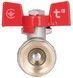 Кран шаровой прямой Thermo Alliance Standart 1/2" ВР для воды (бабочка) PN40 SD602NW15PN40 - SD602NW15PN40 - 6