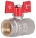 Кран шаровой прямой Thermo Alliance Standart 1/2" ВР для воды (бабочка) PN40 SD602NW15PN40 - SD602NW15PN40 - 1