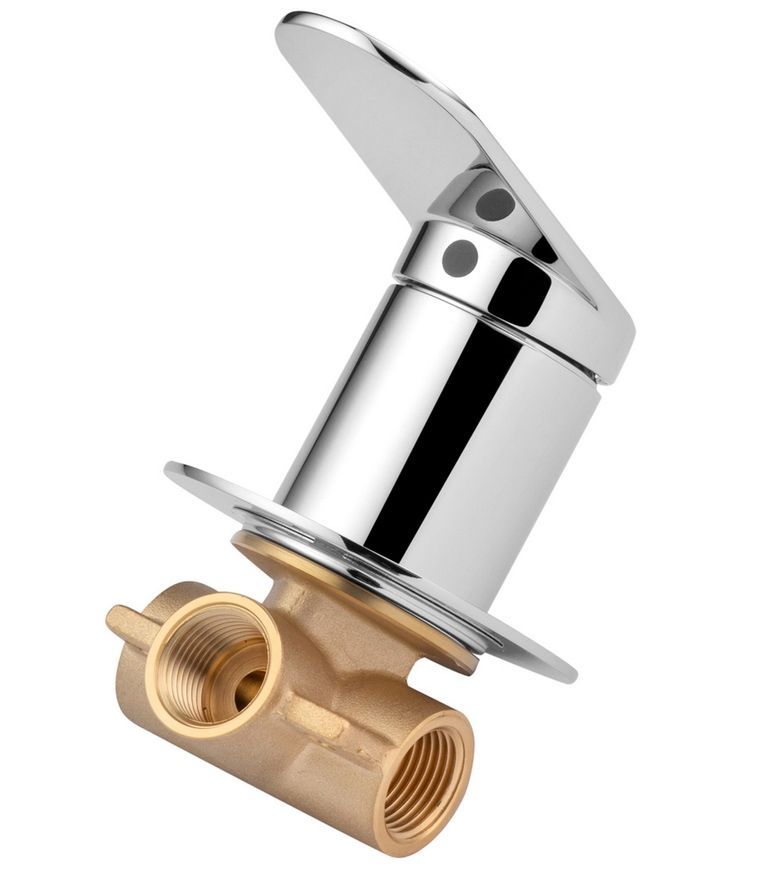 Смеситель для душа скрытого монтажа Kroner Element 211433-0101 латунь, хром CV035972 - Element 211433-0101