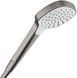 Ручний душ HANSGROHE Croma E 110 1jet EcoSmart 9 l/min Brushed Black Chrome 26815340 чорний хром - 26815340 - 1