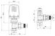 Термокомплект кранів з термоголовкою Icma 1/2" з антипротіканням кутовий №KIT 1100+774-940+805-940