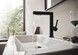 Смеситель для раковины HANSGROHE Finoris 230 2jet выдвижной излив Matt Black 76063670 черный матовый с д/к push-open - 76063670 - 21