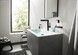 Смеситель для раковины HANSGROHE Finoris 230 2jet выдвижной излив Matt Black 76063670 черный матовый с д/к push-open - 76063670 - 16