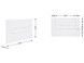 Клавіша змиву Qtap Standard 152x236x28 мм, White, лінійна QTSTD164W49471 - QTSTD164W49471 - 2