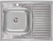 Кухонная мойка IMPERIAL 6080-L Decor 0,6 мм (IMP6080L06DEC) - IMP6080L06DEC - 1