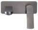 Змішувач прихованого монтажу для умивальника Qtap Slavonice Gunmetal Black PVD QTSLA273GMB45920 - QTSLA273GMB45920 - 4