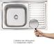 Кухонна мийка Lidz 5080-L Satin 0,8 мм LIDZ5080LSAT08 - LIDZ5080LSAT08 - 3