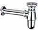 Сифон для умивальника McALPINE 1 1/4&Prime; x 32 мм хром латунь 200+255CB - 200+255CB - 1