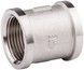 Муфта латунна SD Forte 1 1/4"х1 1/4" рівнопрохідна нікельована SF35632