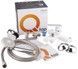 Смеситель для ванны QTAP Fresh WCR 006 NEW QTFREWCR006NEW белый/хром - QTFREWCR006NEW - 4