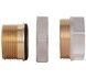 Сгон латунный "Американка" Thermo Alliance Base прямой 1 1/2"НРх1 1/2"ВР никелированный SD190W40