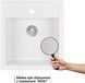Кухонная мойка QTAP CS 5046 White (QT5046WHI650) - QT5046WHI650 - 2