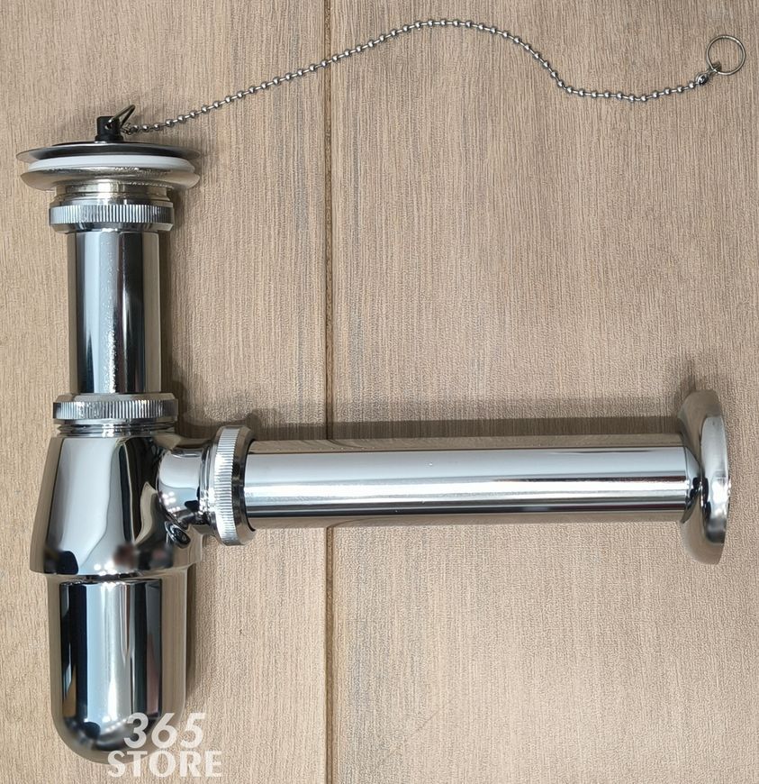 Сифон для умивальника McALPINE 1 1/4&Prime; x 32 мм хром латунь 200+255CB - 200+255CB