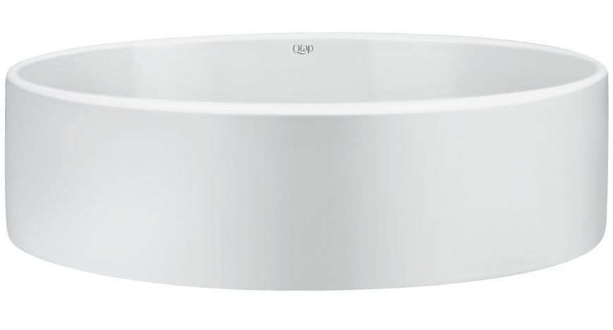 Раковина-чаша QTAP Kolibri 495x360x140 White с донным клапаном QT10113054W - QT10113054W