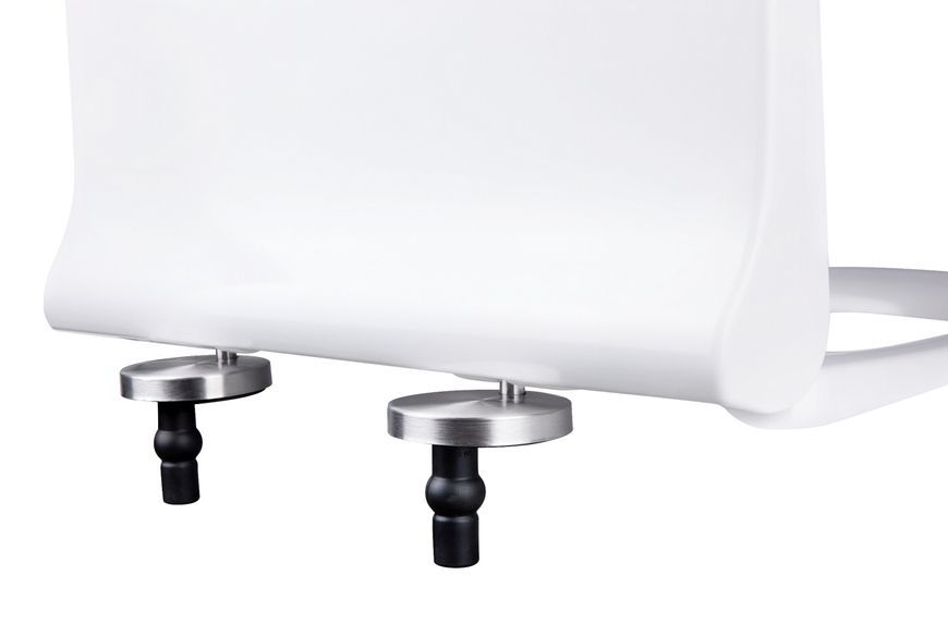 Сидіння для унітаза Qtap Tern White, з мікроліфтом, Slim Duroplast, Quick Release QT99HY2238W - QT99HY2238W
