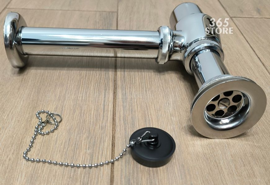 Сифон для умивальника McALPINE 1 1/4&Prime; x 32 мм хром латунь 200+255CB - 200+255CB