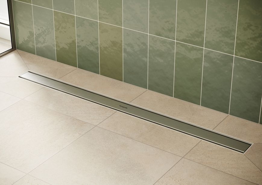 Трап душовий HANSGROHE RainDrain Compact 900 мм під плитку (універсальний) 56169000 - 56169000