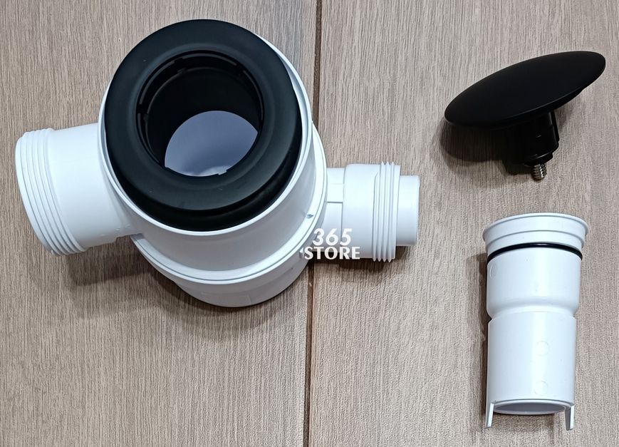 Сифон McALPINE "клик-клак" для ванны HCN2600CC-15MM-MB черный матовый - HCN2600CC-15MM-MB