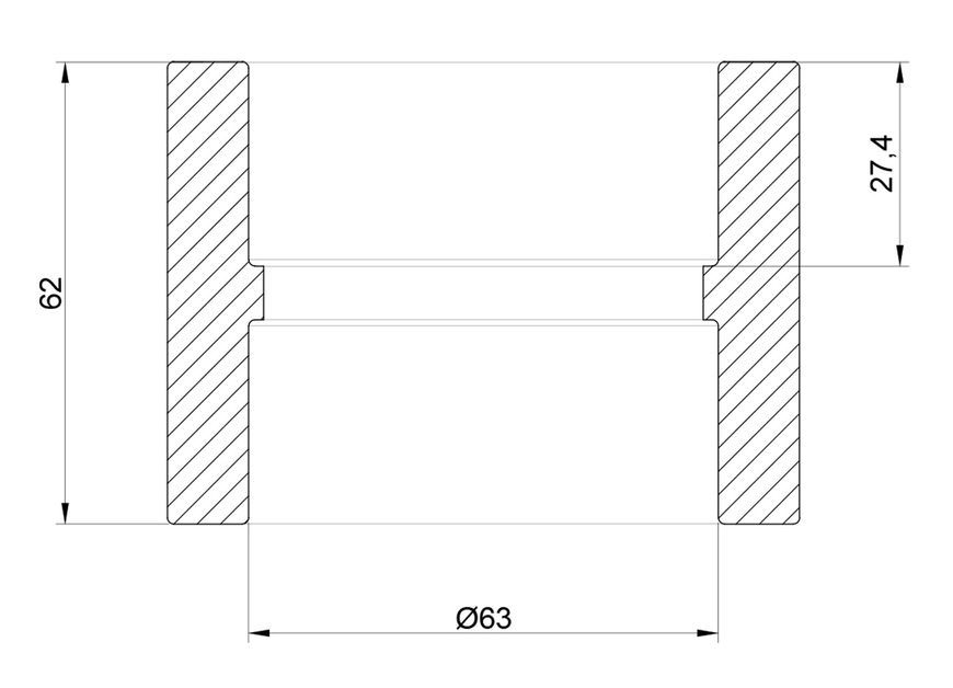 Муфта PPR THERMO ALLIANCE 63 - DSB006