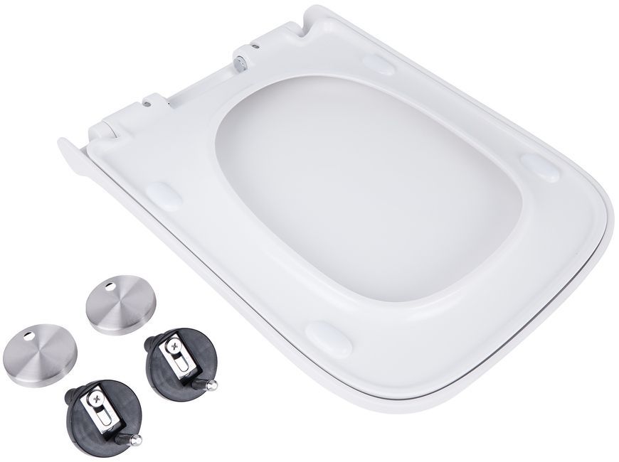 Сидіння для унітаза QTAP (Tern) з мікроліфтом Slim QT99HY2238W - QT99HY2238W