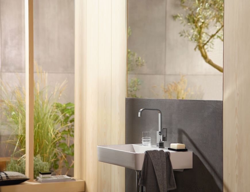 Смеситель для раковины HANSGROHE Metropol 230 хром 74511000 с донным клапаном - 74511000
