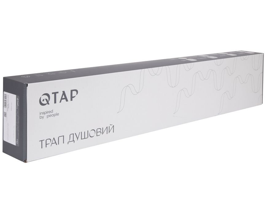 Трап Qtap Dry Tile 304-600 с сухим затвором 600 мм под плитку (универсальный) QTDRYTILE304600 - QTDRYTILE304600