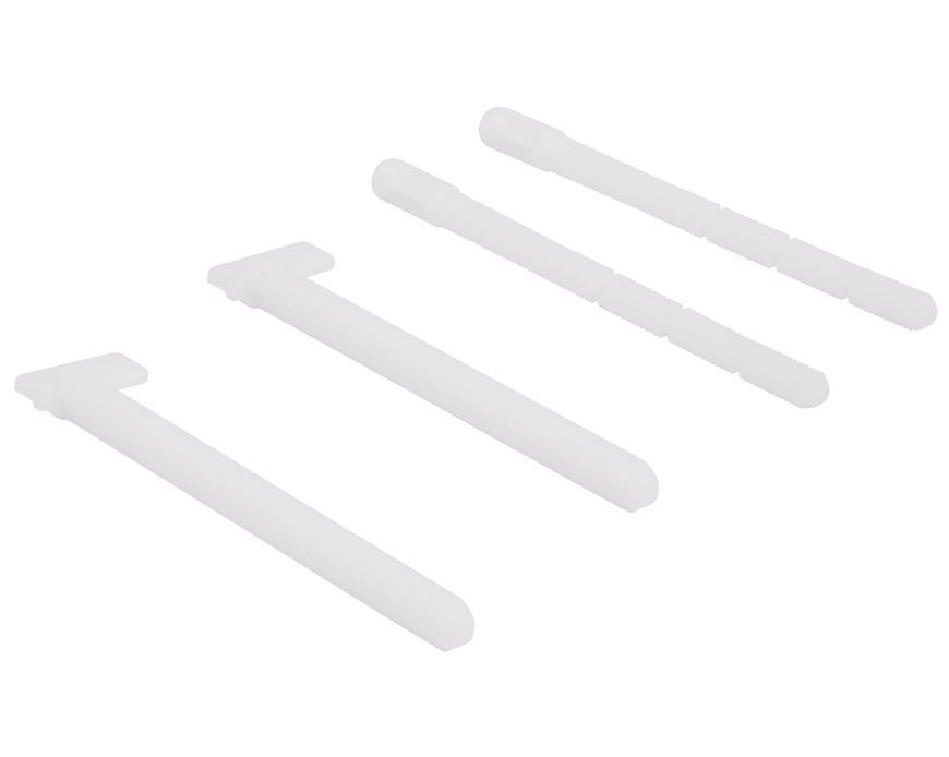 Клавіша змиву Qtap Standard 152x236x28 мм, White, лінійна QTSTD164W49471 - QTSTD164W49471