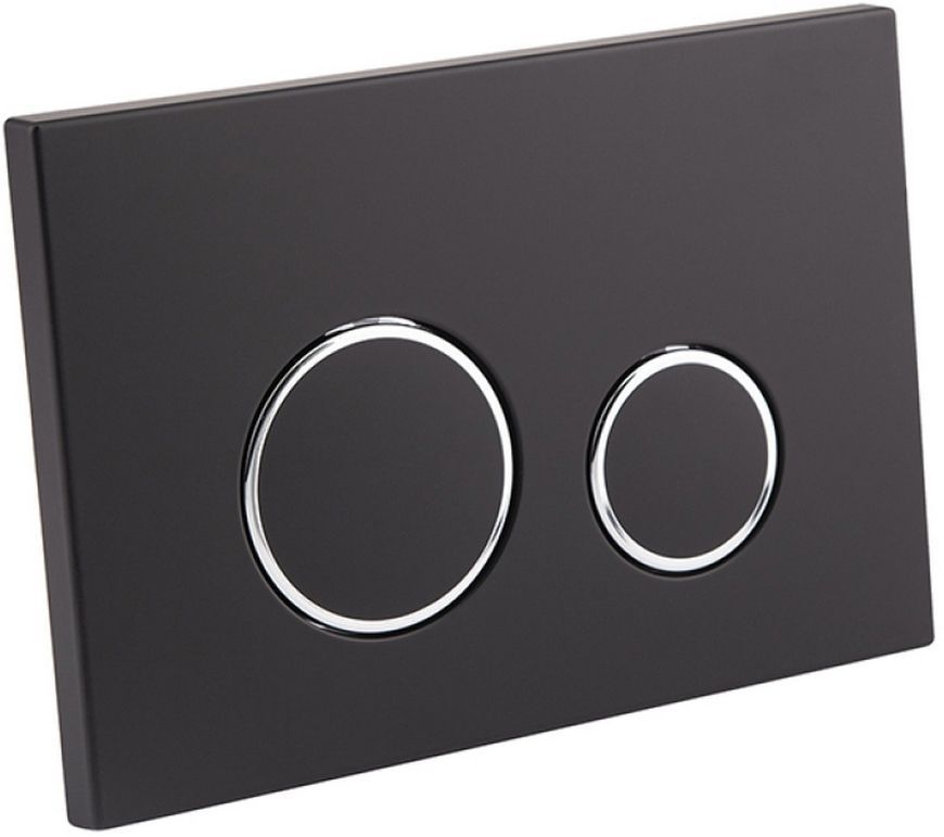 Набор QTAP инсталляция 3 в 1 Nest QT0133M425 с панелью смыва QT0111M11V1146MB + унитаз с сиденьем Jay QT07335176W - QT07335176W0133M425M11V1146MB