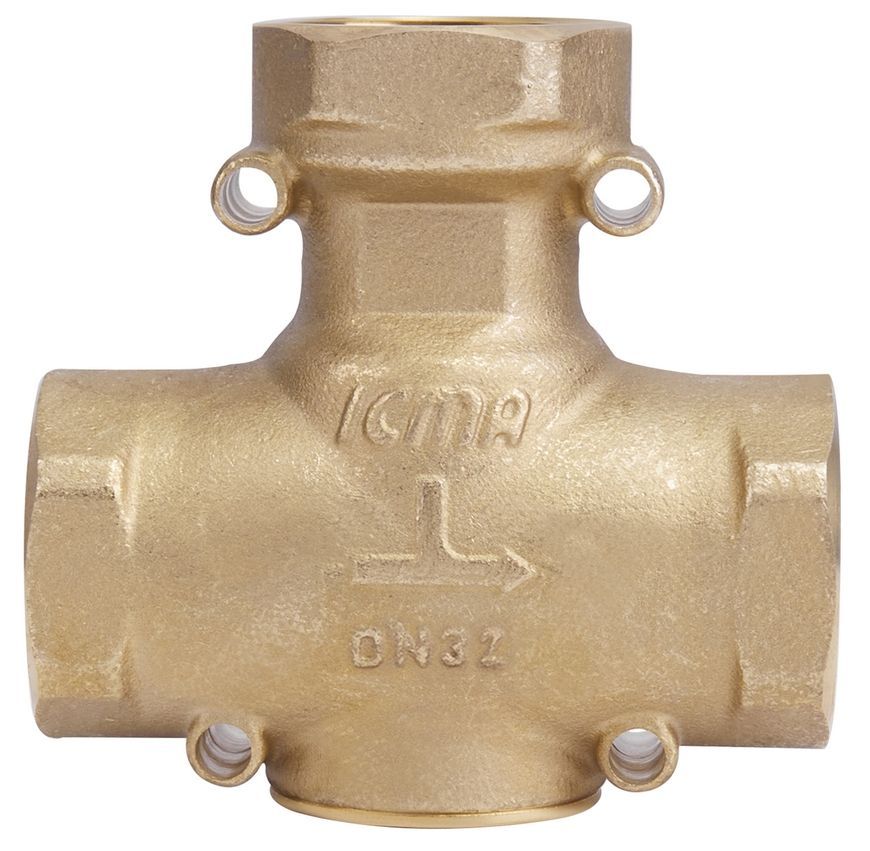 Триходовий антиконденсаційний клапан ICMA 1 1/4" ВР 60&deg;C №133 90133AG0560 - 90133AG0560