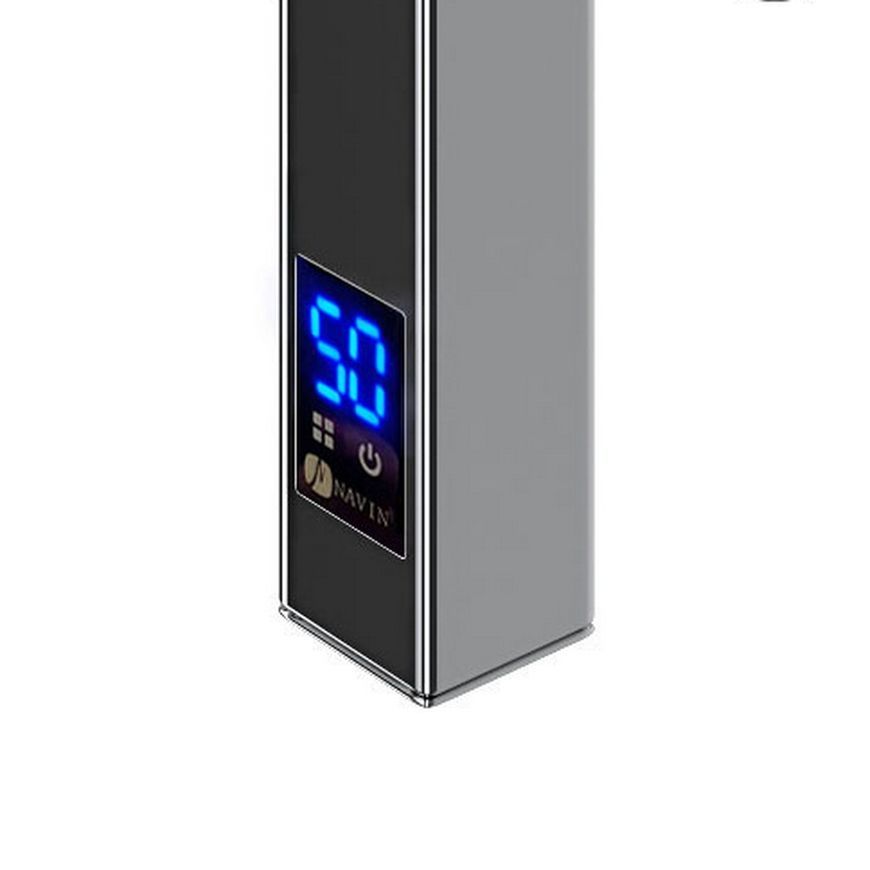 Рушникосушарка електрична NAVIN Fortis 480х800 Sensor ліва 10-053153-4880 нержавіюча сталь - 10-053153-4880