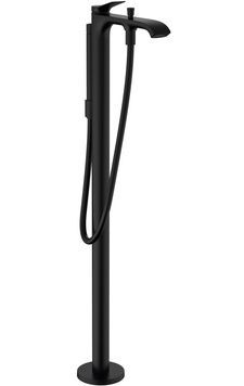 Змішувач для ванни підлоговий HANSGROHE Vivenis Matt Black 75445670 чорний матовий - 75445670