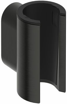 Тримач для душу HANSGROHE Porter Fine Brushed Black Chrome 28885340 чорний хром - 28885340