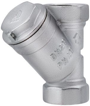 Фільтр косий грубої очистки SD FORTE 3/4" латунь SF124NW20 нікель - SF124NW20