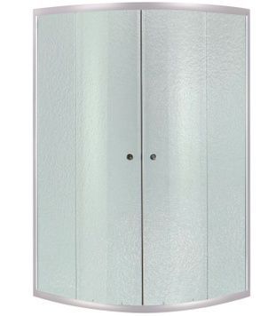 Душова кабіна LIDZ ŁATWA 80x80, SC80x80.SAT.MID.FR, скло Frost 4 мм, без піддону - LLSC8080SATMIDFR2