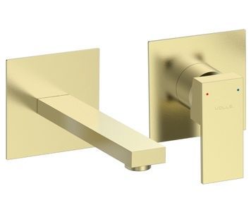 Смеситель для умывальника скрытого монтажа Volle Pardo cepillado oro 1548.010315 золото - 1548.010315