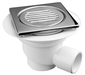 Трап для душа McALPINE TSG1T6SS-50P 150x150 мм - TSG1T6SS-50P