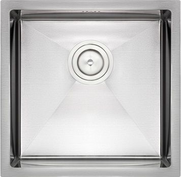 Кухонна мийка інтегрована QTAP D4645 2,7/1,0 мм Satin - QTD464510