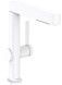 Смеситель для раковины HANSGROHE Finoris 230 2jet выдвижной излив Matt White 76063700 белый матовый с д/к push-open - 76063700 - 1