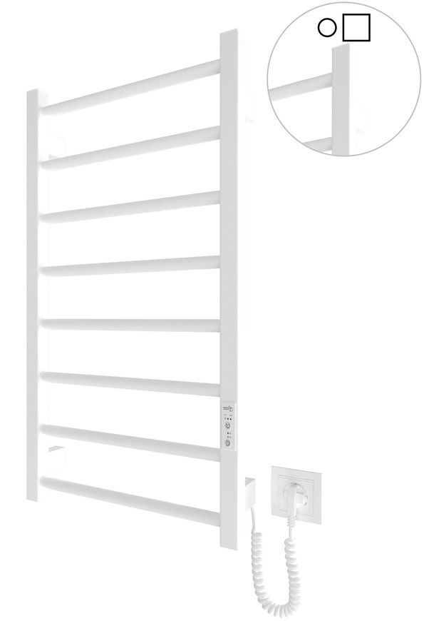 Полотенцесушитель электрический Hygge Family HF Leeds 770х430 белый матовый 6.1.0801.06.WM - 6.1.0801.06.WM
