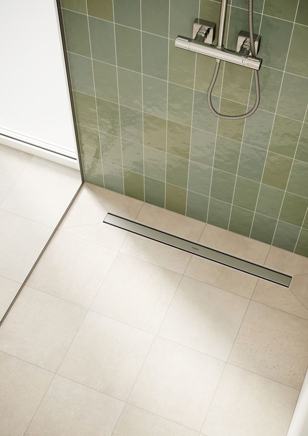 Трап душовий HANSGROHE RainDrain Compact 800 мм під плитку (універсальний) 56167000 - 56167000