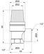 Предохранительный клапан Thermo Alliance Standart 1/2" ВР 1,5 бар латунь SD24415 - SD24415 - 2