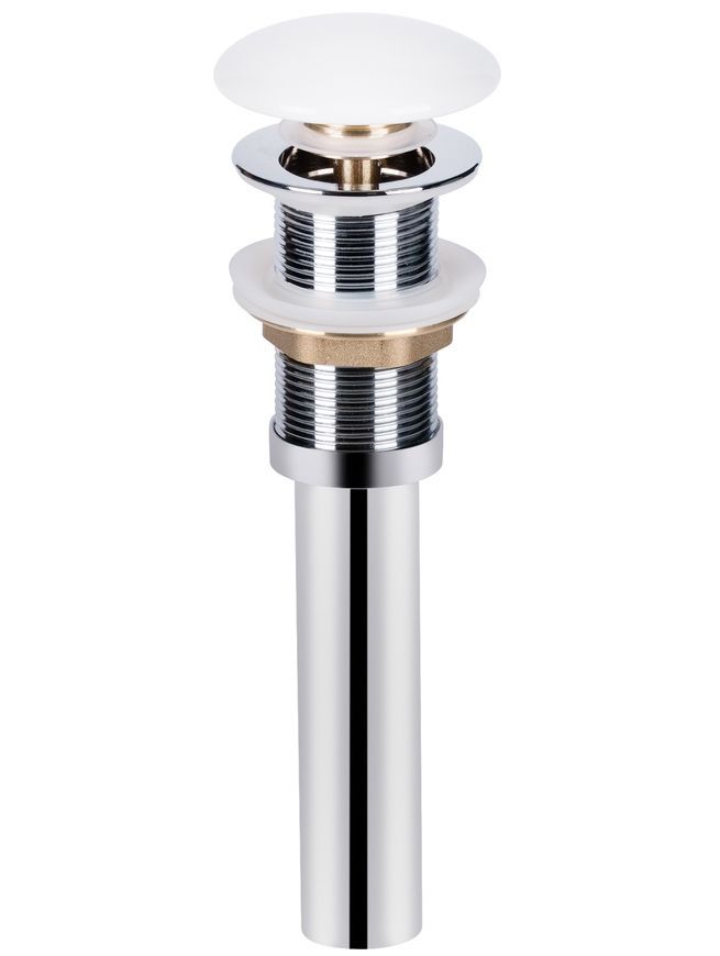 Раковина-чаша QTAP Dove 410x335x150 White с донным клапаном QT06113078W - QT06113078W