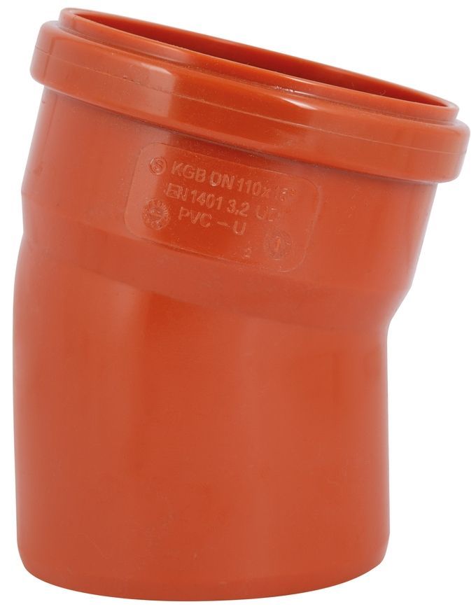 Коліно каналізаційне Ostendorf-OSMA KG System d110&times;15&deg; SD00057233