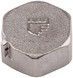 Заглушка латунна SD Forte 1/2" ВР нікельована SF35215